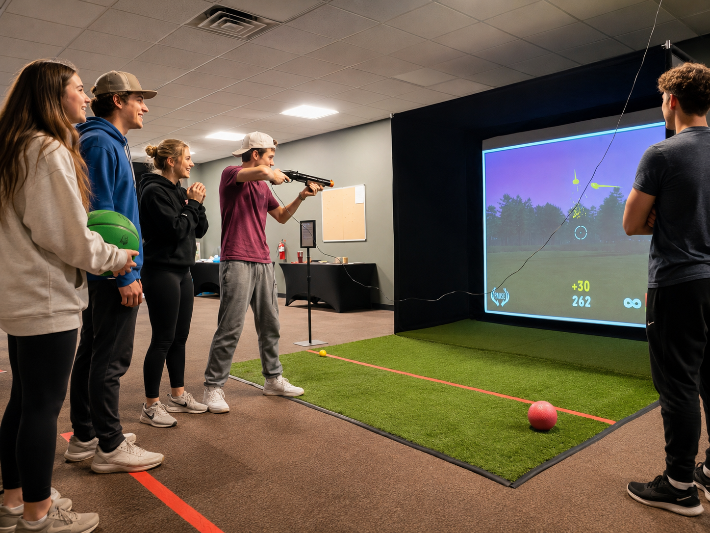 Clay bird skeet shooting simulator game at Sim Time KY